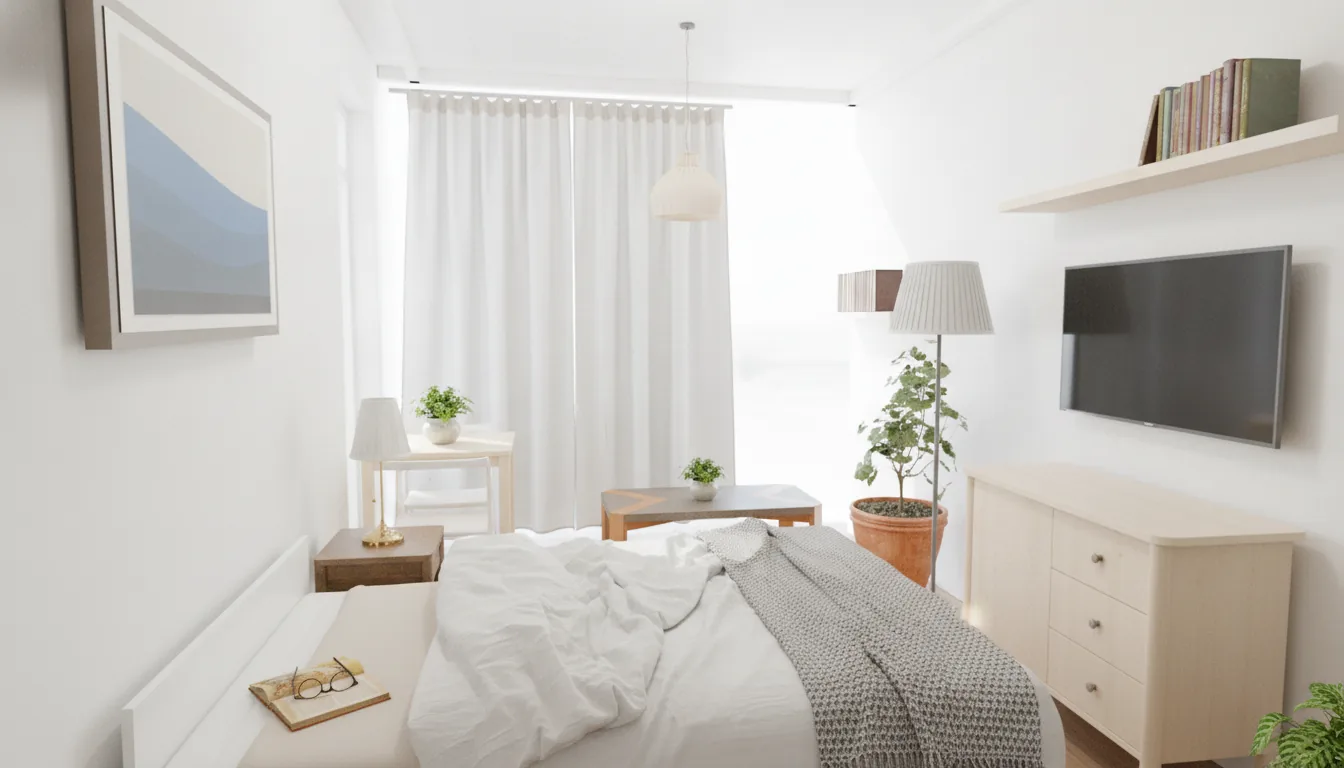 Bedroom of apartment no. 1